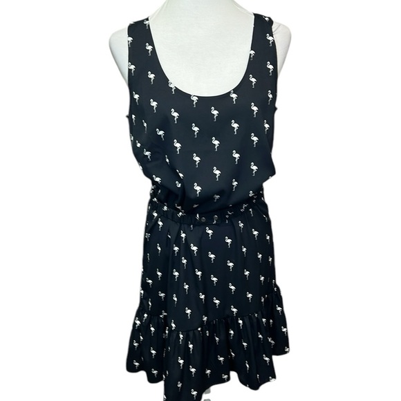 Banana Republic Flamingo Print Dress - Picture 5 of 7